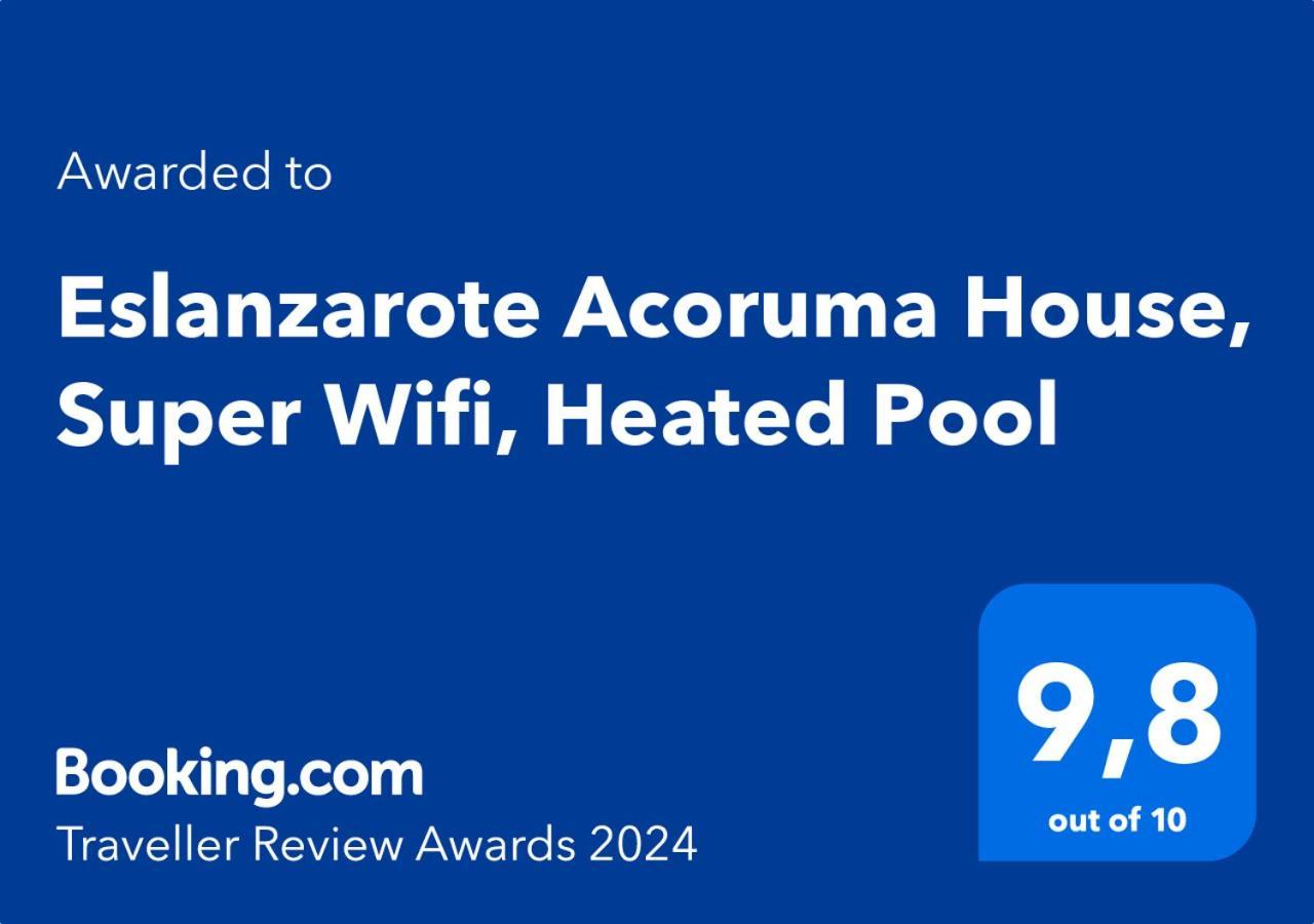 Eslanzarote Acoruma House, Super Wifi, Heated Pool Güime Exterior foto